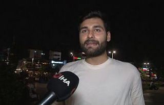 Kamyondan fırlayan tekerlek metrelerce yol kat etti