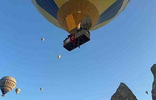 Kapadokya’da sıcak hava balonları 30 Ağustos...