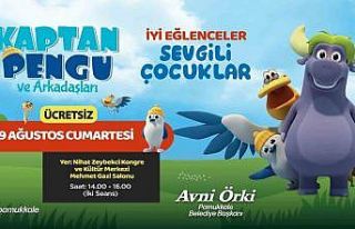 Kaptan Pengu ve Arkadaşları, Pamukkale’de sahne...