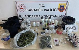 Karabük’te jandarmadan uyuşturucu operasyonu