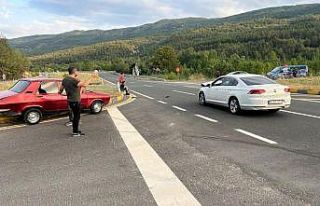 Karabük’te trafik kazası: 1 yaralı