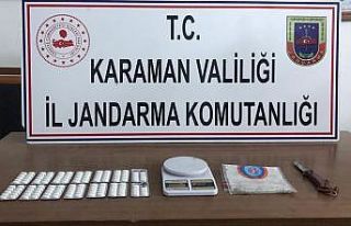 Karaman’da mısır tarlasına kenevir eken 2 kişi...