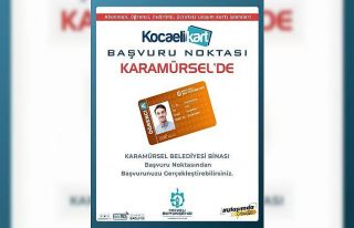 Karamürsel Seyahat Kartları Ofisi hizmete başlıyor