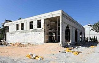 Karatay Hoş Kubbe’nin yapımı sürüyor