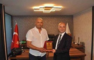 Kars Emniyet Müdürü Sağdıç, veda ziyaretlerini...