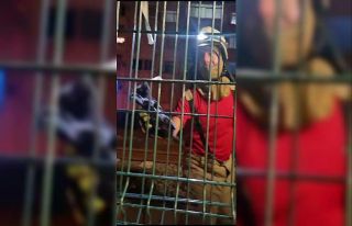 Kartal Marmaray durağının mazgallarında mahsur...