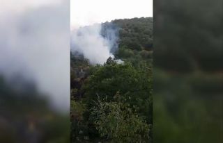 Kastamonu’da orman yangını helikopter desteğiyle...