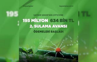 Kayseri Şeker çiftçinin yüzünü yine güldürdü