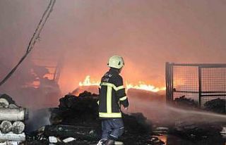 Kayseri’de fabrikadaki yangın kontrol altına alındı