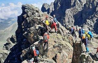 Kayserili Dağcılar Kaçkar’a Tırmandı