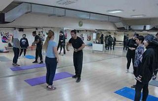 Kendilerini savunmayı öğreniyorlar