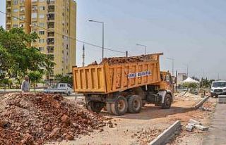 Kepez’den caddelere şehir estetiği