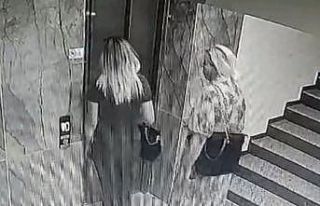 Keşif yaptıkları apartmandan ayakkabı çaldılar