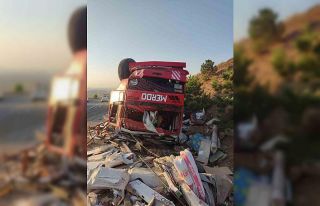 Kırıkkale’de iki kamyon çarpıştı: 1 ölü,...