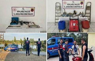 Kırklareli’nde 1 ayda 295 şüpheli yakalandı