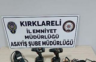 Kırklareli’nde hırsızlık şüphelileri yakalandı
