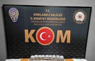 Kırklareli’nde kaçakçılık operasyonu: 1 tutuklama