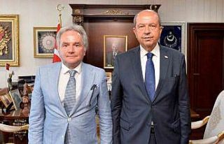 KKTC Cumhurbaşkanı Tatar başdanışman Koçan’ı...