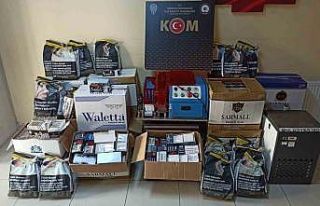 Kocaeli’de 72 bin 77 dolu ve boş makaron ele geçirildi