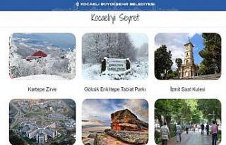 Kocaeli’nin turistik mekanları cepte