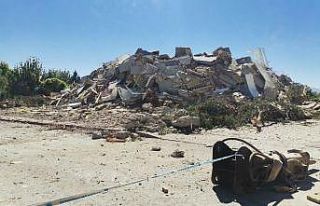 ’Kontrollü yıkımda’ panik anları