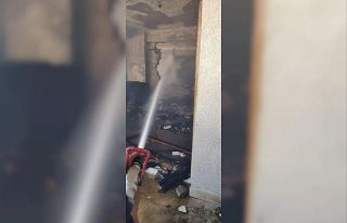 Konut yangını söndürüldü