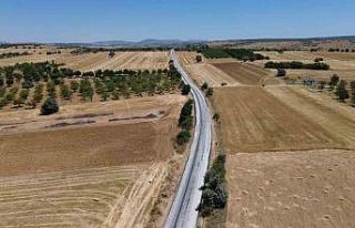 Konya Büyükşehir Bozkır-Harmanpınar Mahalle yolunu...