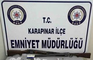 Konya’da silah ve uyuşturucu operasyonu