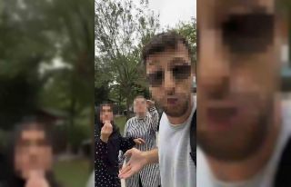 Köpek kavgasında kadınlara “Türbanından utan”...