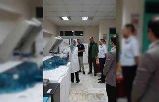 Korkmaz, gece acil servisleri denetledi