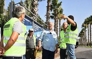 Koyundere pazar yeri açılışa hazırlanıyor