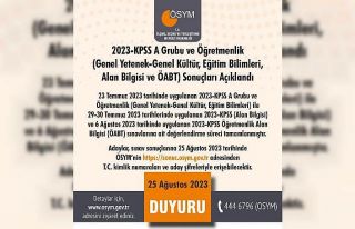 KPSS sonuçları açıklandı