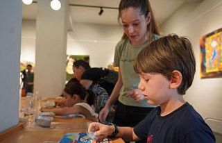 Kum boyama etkinliği gerçekleşti