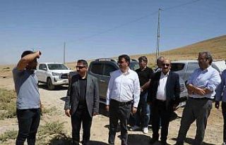 Kuraklığın yaşandığı Akbulut Mahallesi’ne...