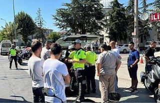 Kural tanımayan motosiklet sürücülerine ceza yağdı
