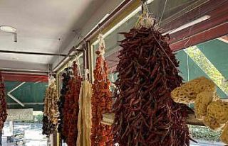 Kurutulmuş sebzeler kış için stoklanmaya başlandı