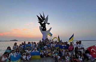 Kuşadası’nda yaşayan Ukraynalılar 32’înci...