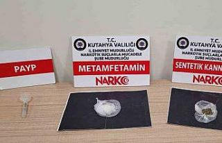 Kütahya’da narkotik operasyonlarında yakalanan...