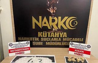 Kütahya’da uyuşturucuyla yakalanan şüpheli tutuklandı