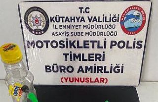 Kütahya’da Yunus Timleri bir şahsın üzerinde...