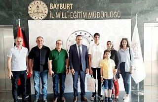 LGS’de dereceye giren Eren unutulmadı