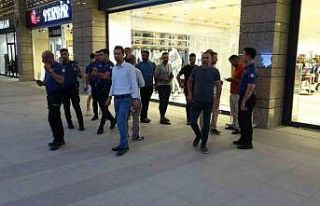 Mağazada tartıştığı müşteriye dehşeti yaşattı