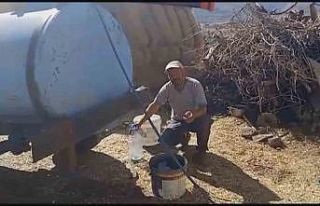 Mahalle sakinlerinin ’su’ isyanı: Traktörler...