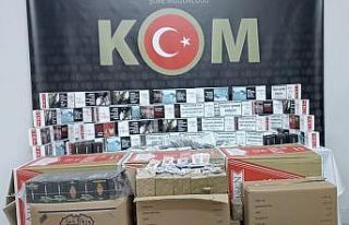 Malatya’da 110 bin kaçak makaron ele geçirildi