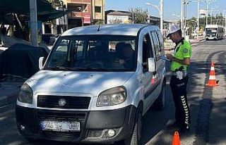 Malatya’da bir haftada 3 bin 896 sürücüye ceza