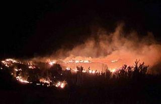 Malatya’da meyve bahçelerinin bulunduğu dağlık...