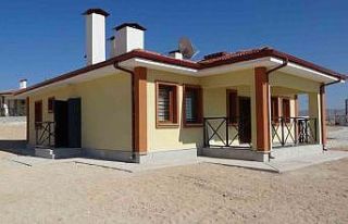 Malatya’daki köy evlerinde çalışmalar hızla...