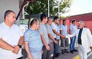 Manavgat Belediyesi cenaze işleri şantiyesi yenilendi