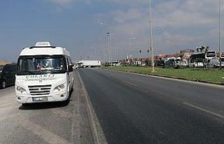 Manavgata’ya minibüs yayaya çarptı: 1 yaralı