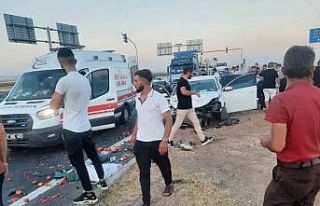 Mardin’de trafik kazası: 1’i ağır 10 yaralı